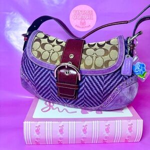 ✨ sold 

Ultra Rare Large Coach Patchwork Soho ✨